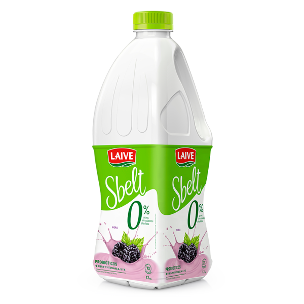 Yogurt sbelt mora galonera 1.7 kg