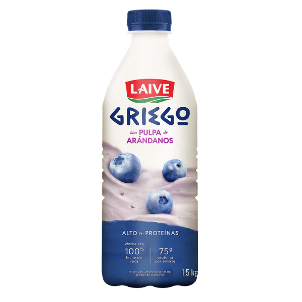 Yog. laive griego arándanos bot. 1.5kg