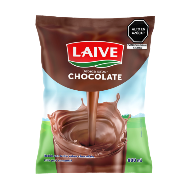 Bebida chocolate laive bolsa 800ml