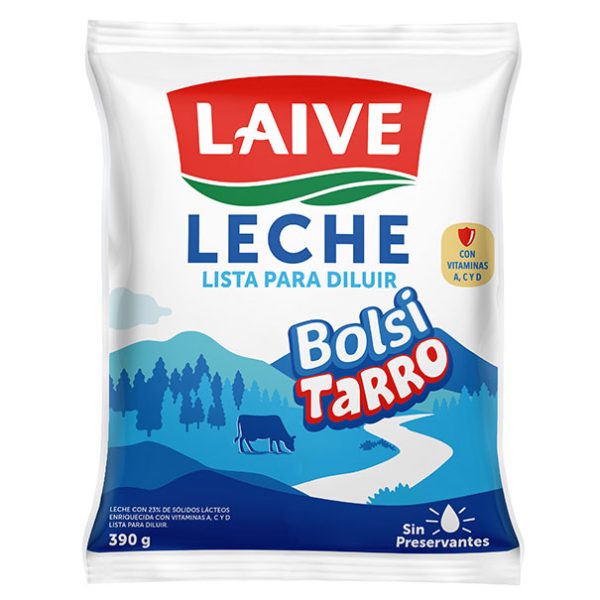 Leche laive bolsitarro bolsa 390g